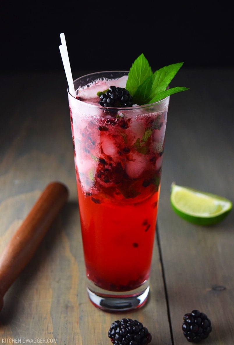 Blackberry Mojito Recipe - Kitchen Swagger