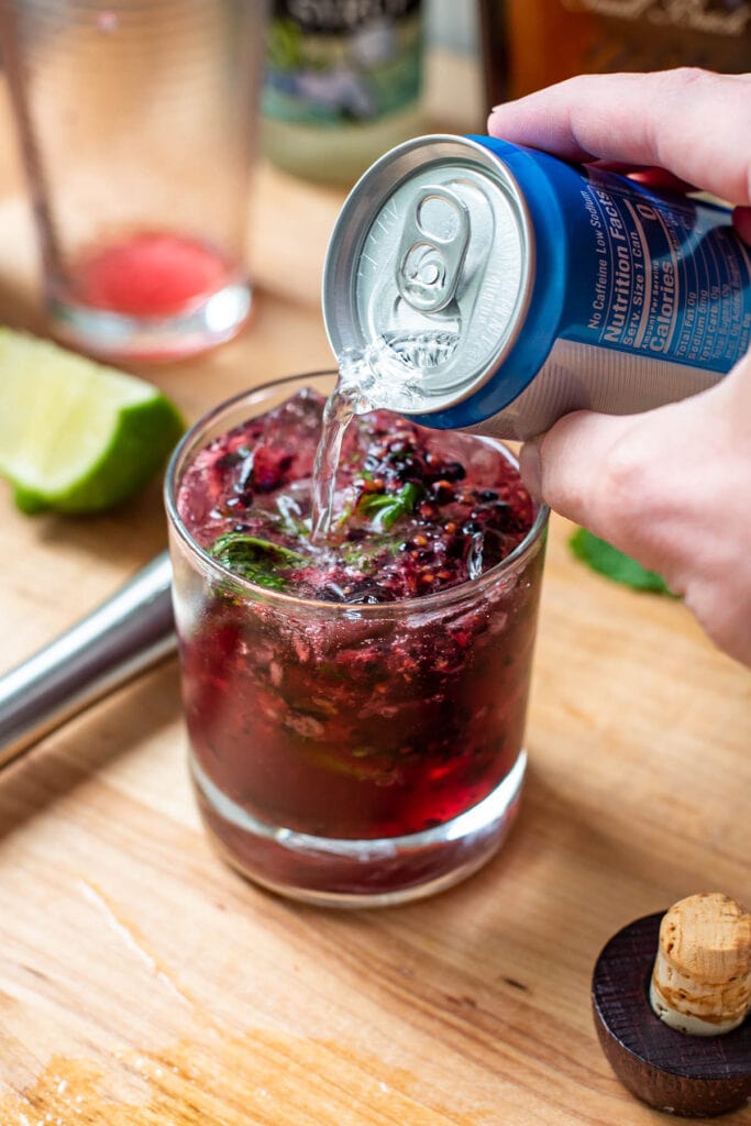 Boisson Racket Smash Blackberry Bourbon Smash - Kitchen Swagger