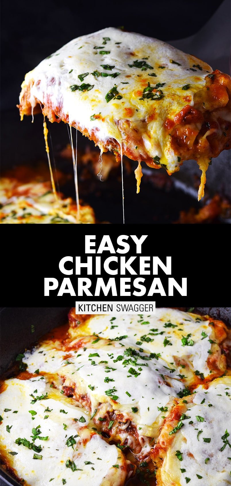 Skillet Chicken Parmesan Kitchen Swagger