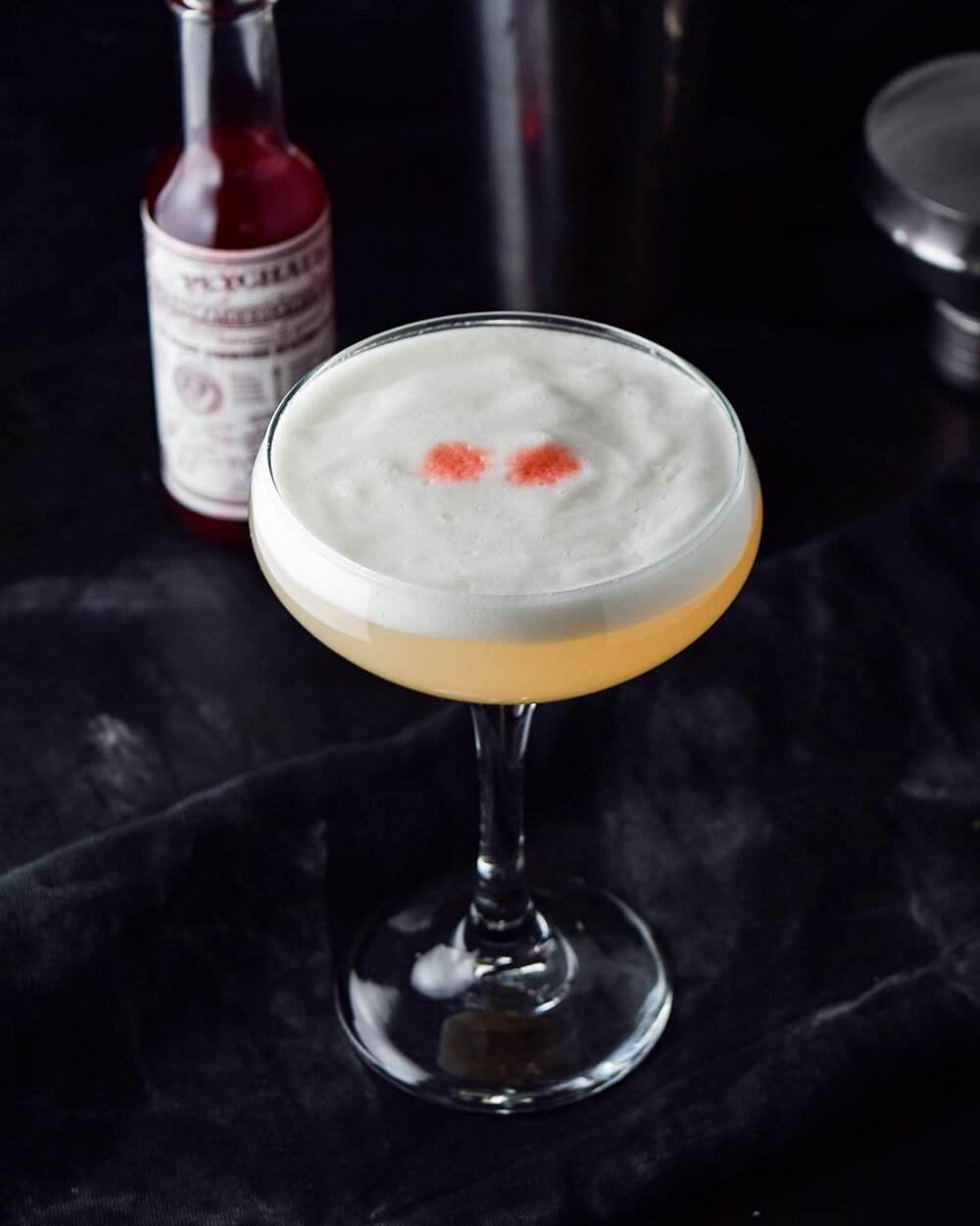 Bohemian Cocktail with Elderflower Foam Recipe Kitchen Swagger