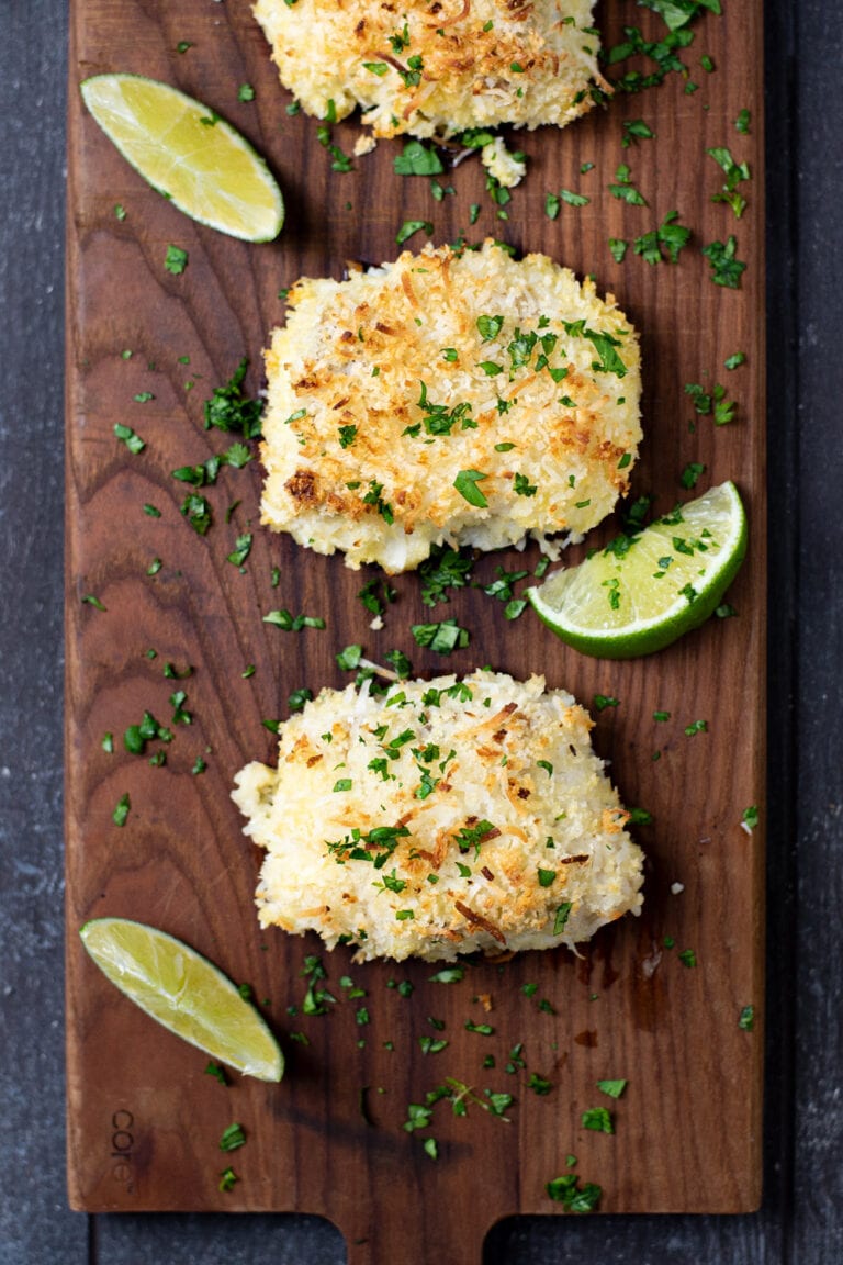 Coconut Crusted Cod Recipe Kitchen Swagger