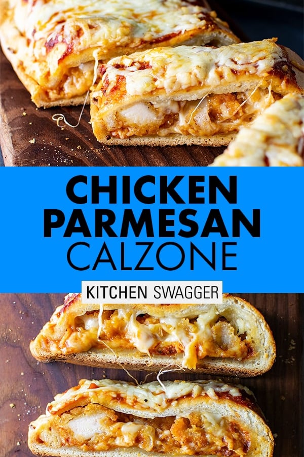 Chicken Parmesan Calzone Recipe Kitchen Swagger