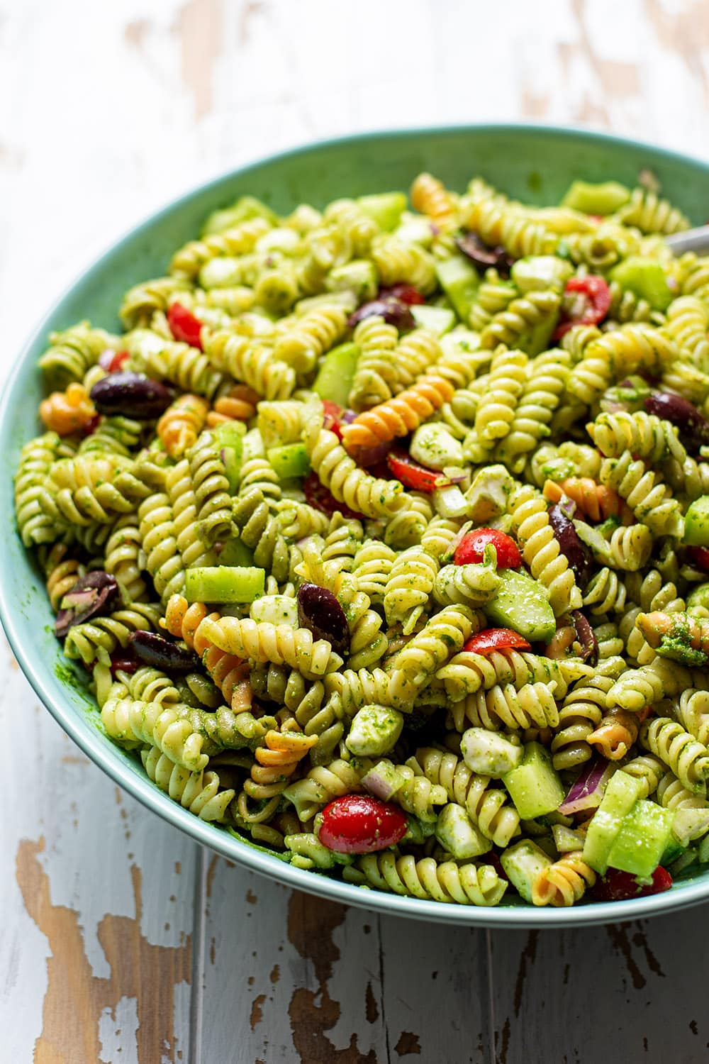 Pesto Pasta Salad Recipe Kitchen Swagger pesto-pasta-salad-recipe-kitchen-swagger