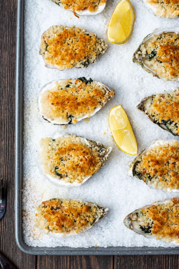 Baked Oysters Recipe Kitchen Swagger