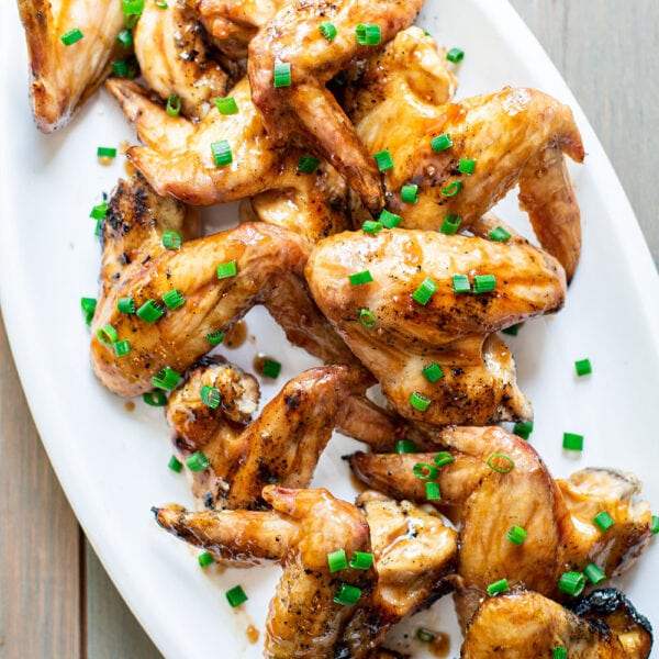 Grilled Honey Garlic Chicken Wings Recipe Kitchen Swagger